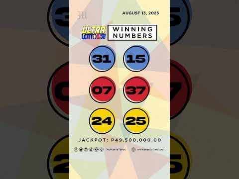 PCSO Lotto Results: P49M Ultra Lotto 6/58, Super Lotto 6/49, Suertres, Ez2 | Aug. 13 2023