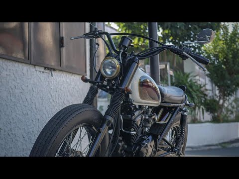 HONDA CB125 Japanese Bratstyle build by Kamote Garage Kustom