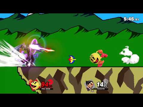 Pac-Man vs. Level 9 CPU Kazuya | Smash Ultimate
