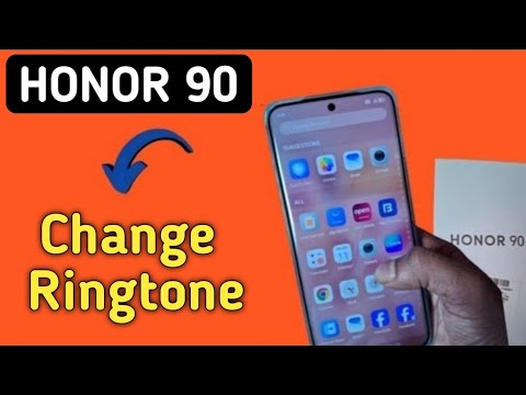 how to change ringtone Honor 90, Honor phone ringtone settings