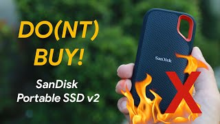 Blazing Fast! SanDisk Extreme Portable SSD v2 (Hot!) | Budget External SSD