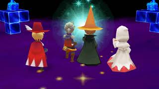 FINAL FANTASY Ⅲ (3D REMAKE)　VS暗闇の雲～エンディング 【戦士・黒魔導師・白魔導師・赤魔導師】