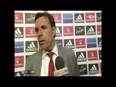 Wales 2-1 Scotland - Chris Coleman Reaction 22 03 2013