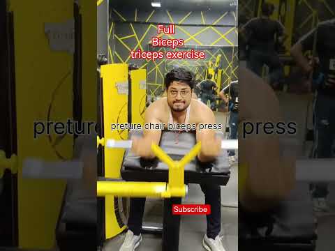 10 Rs wala preworkout pump damdar best biceps triceps exercise #bicepsworkout #tricepsworkout
