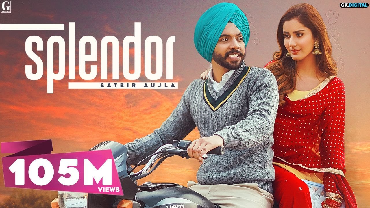 SPLENDOR LYRICS - SATBIR AUJLA - SHARRY NEXUS