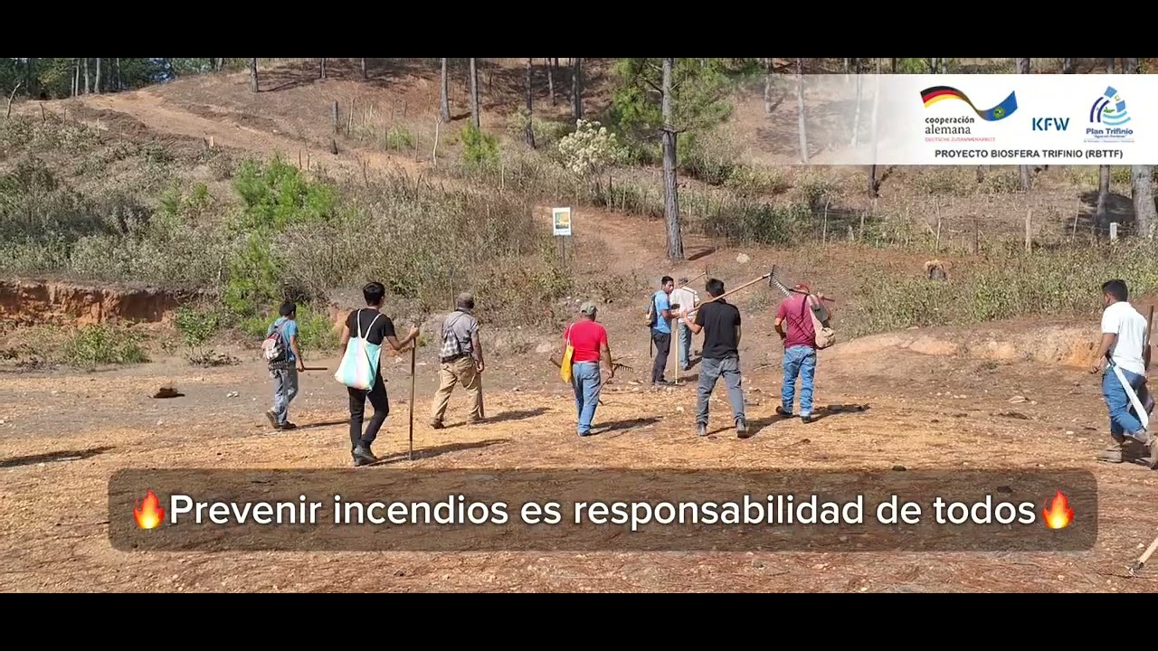 Realización de Rondas Corta Fuego en las Comunidades de Veguitas y Linda Vista