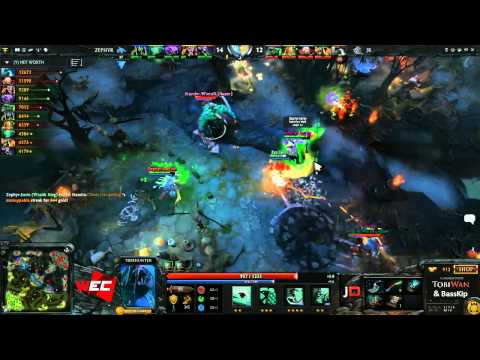 Team Zephyr vs Johnny's Revenge Game 2 - World e-Sports Championships - @TobiwanDota & @Basskip