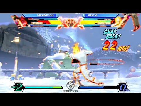 Frosty Faustings X: Ultimate Marvel vs Capcom 3 Top 8 (IMASHBUTTONS) vs (SACKTAP)