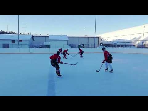 Ässien U20 joukkueen viikko ulkojäillä