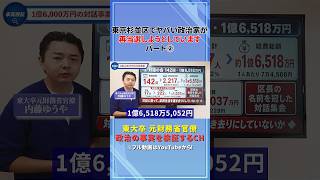 今、ヤバい政治家が再当選しようとしています。パート②