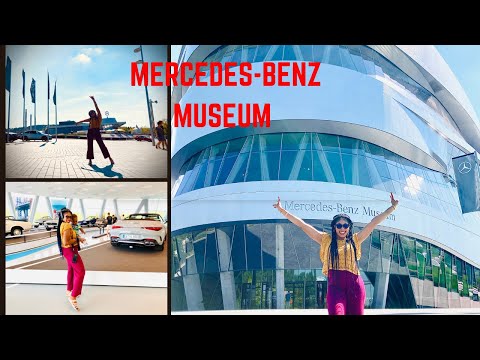 Explore the Mercedes-Benz Museum in Stuttgart #mercedes #travelvlog #stuttgart #viralvideo