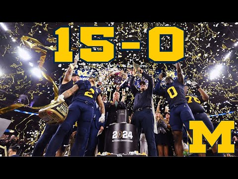 15-0: Michigan Football's Journey to a National Championship