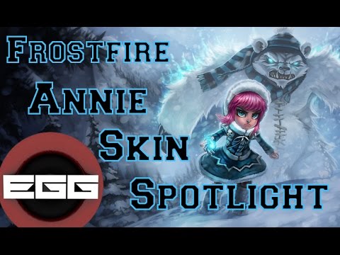 Frostfire Annie Skin Spotlight - League of Legends Skin Review [HD]