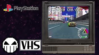 Ridge Racer (PS1) VHS Recorded Clips