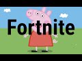 Peppa Pig Plays Fortnite Battle Royale On Her Gaming PC