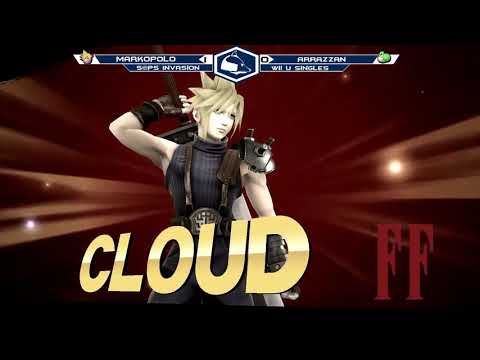 The Invasion Wii U Singles - MarkoPolo(Cloud) vs Arazzan(Yoshi) - Pools