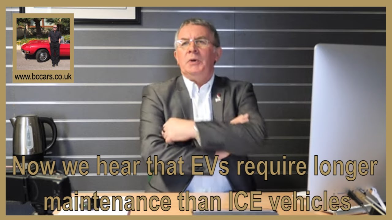 Now we hear that EVs require longer maintenance than ICE vehicles