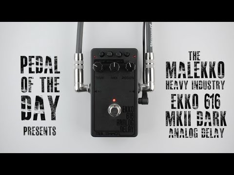 Malekko Ekko 616 MKII Dark Analog Delay | Reverb