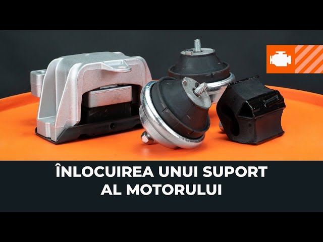 Urmăriți un ghid video despre înlocuire SKODA OCTAVIA (5E3) Tampon motor