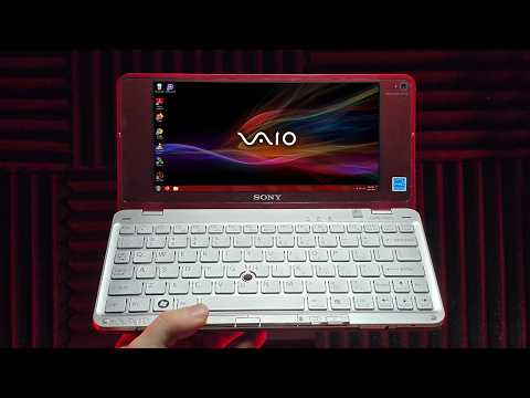 A Teeny Tiny Windows Vista Laptop! - Sony Vaio P530H