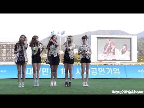 [직캠] 131027 스카프SKARF - Talk 2of2 (HR) [경마공원] by drighk