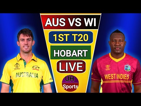 Australia vs West Indies Live | 1st T20 | AUS Vs WI Live Cricket Score | WI Vs AUS Live Match Score