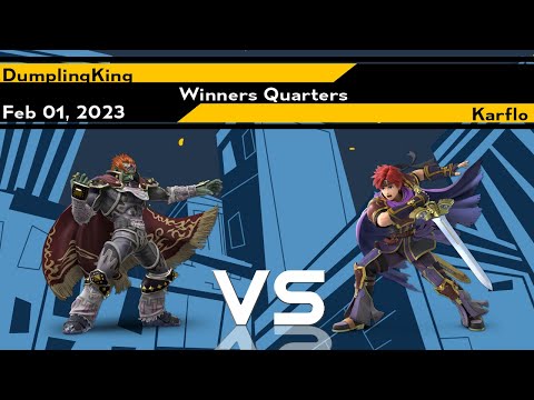 Xeno278 - DumplingKing (Ganondorf) Vs Karflo (Roy) - SSBU Ultimate Tournament