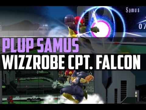 Plup Samus vs Wizzrobe Captain Falcon - friendlies
