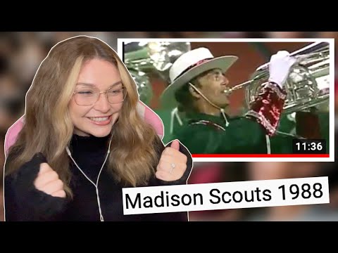 New Zealand Girl Reacts to Madison Scouts 1988 | MALAGUENA DCI