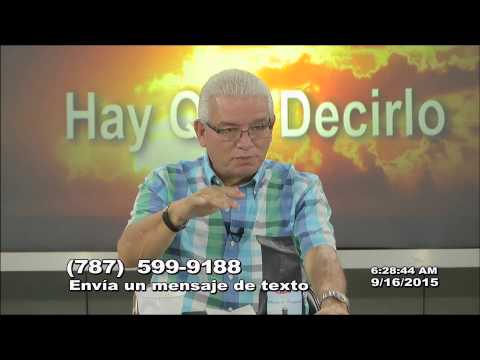 Hay Que Decirlo 09-16-15 (02) - Gastritis condicionada al estilo de vida