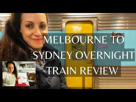 Overnight Train Adventure | The Truth about Australian Trains | Sleeper Train Review / NSW TrainLink
