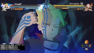 下剋上ランクマッチ　ボルト（半身寝んねモード）ＶＳ春野サクラ（怪力女）NARUTO X BORUTO ナルティメットストームコネクションズ