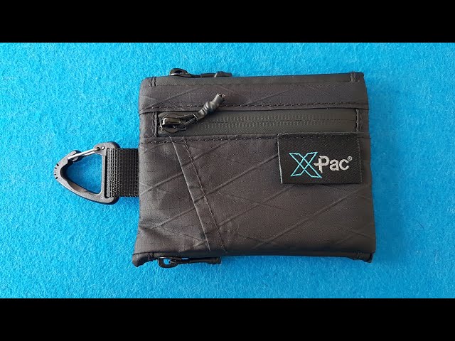 Vídeo relacionado con TACTICAL_GEEK Mini bolsa de almacenamiento A8 EDC, almacenamiento de organización multiusos, organizador de equipo pequeño con correa, bolsa de utilidad con cremallera para transporte diario (X-PAC