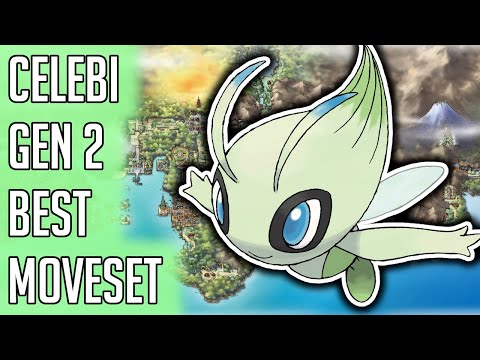 Celebi Gen 2 Best Moveset - Celebi Best Moveset Moves Pokemon Gold Silver Crystal
