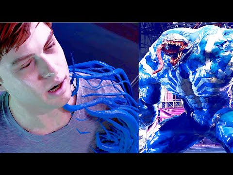Blue Rival Venom Suit Transformation - Marvel Spider-Man 2