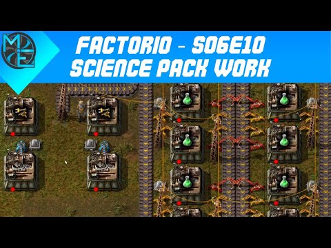 Factorio - S06E10 - Science Pack Work