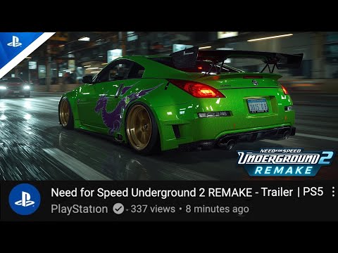 Need For Speed Underground 2 Remake - Teaser Trailer | PS5 | Concept