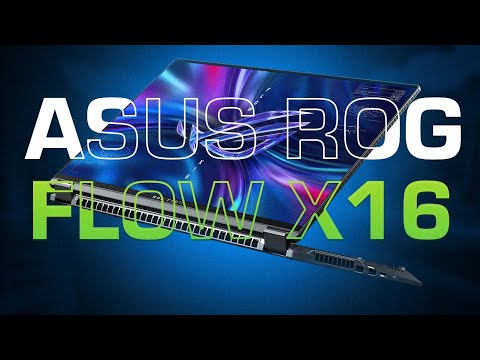 A convertible laptop with DUAL graphics cards that turns into a tablet?! ASUS ROG Flow X16 review.