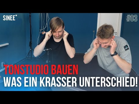 Tonstudio bauen 03 - Raumakustik verbessern: So klingt unser Studio mit Elementen von t.akustik