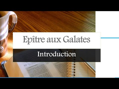 Epître aux Galates / Introduction