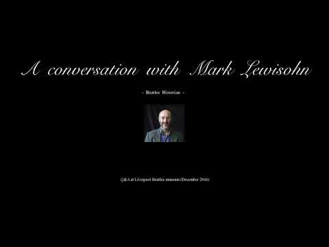 MARK LEWISOHN - Q&A session at Liverpool Beatles museum - (Dec. 2016)