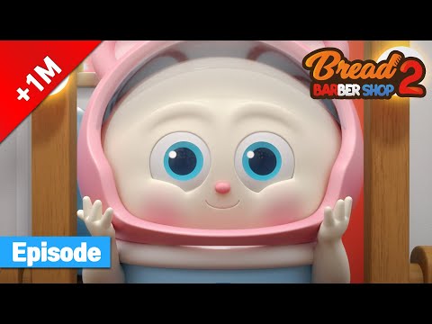 BreadBarbershop2 | ep05 | Ice Cream Runs Away | english/animation/dessert/cartoon
