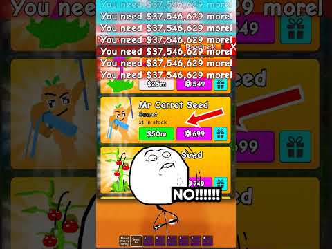 POV: NOOB Sees a Secret Seed in Plants vs Brainrot #roblox #shorts