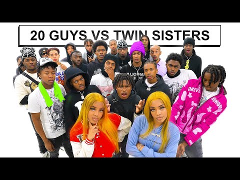 Sister Swipes 20 Guys For Her TWIN Sister!