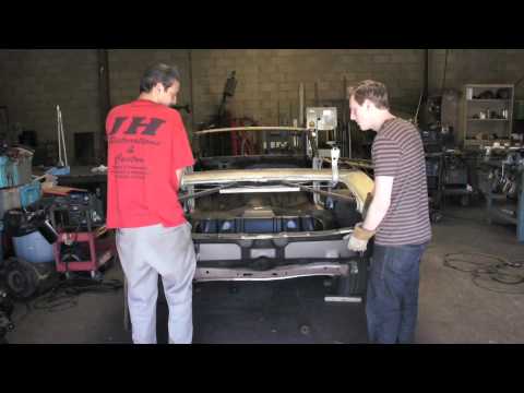 Installing One Piece Trunk Panel 1972 Chevelle