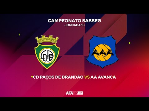 CD PAÇOS DE BRANDÃO vs AA AVANCA  - JORNADA 10