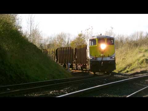 Irish Rail Class 071 No. 088 on a Timber Liner