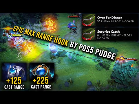 🔥 97% Hook Rate - HARD SUPPORT Pudge EPIC MAX RANGE HOOKS 🔥Pudge Official
