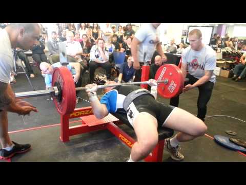 GPC ACT States - Jack Hobson 180kg bench