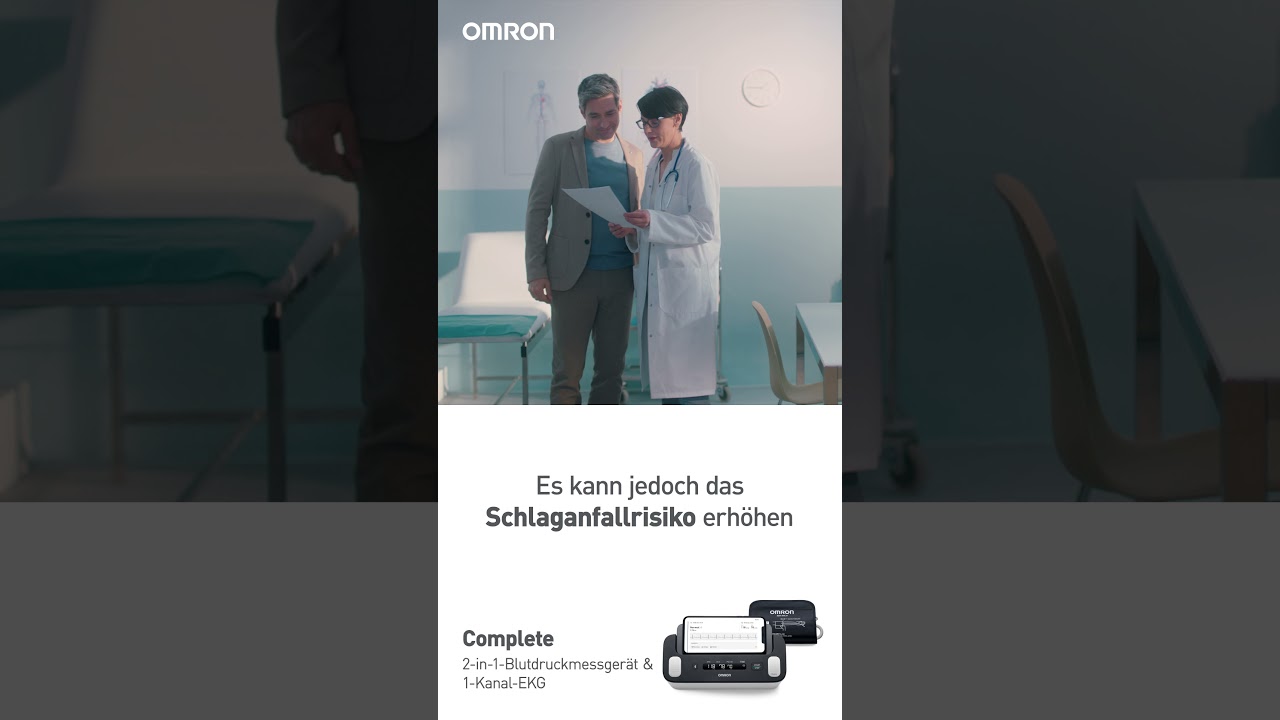 Omron Blutdruckmessgerät Complete 2 in 1 mit EKG Funktion